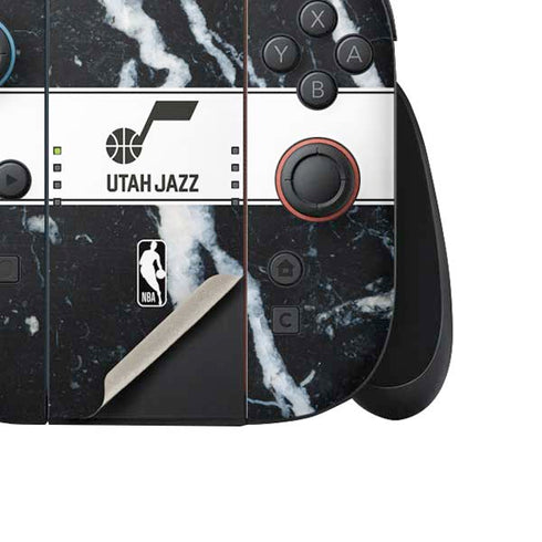 NBA Utah Jazz Marble Nintendo Switch 2 (2025) Joy-Con Controller Skin