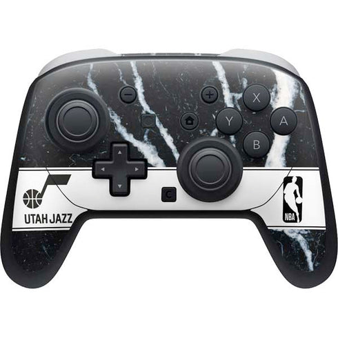 NBA Utah Jazz Marble Nintendo Skins