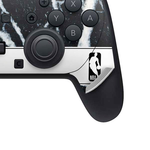 NBA Utah Jazz Marble Nintendo Switch 2 (2025) Pro Controller Skin