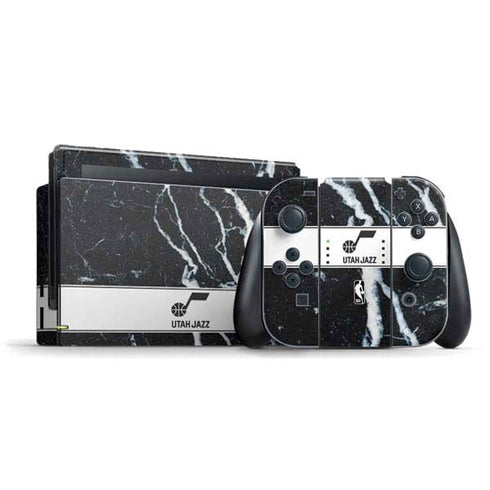 NBA Utah Jazz Marble Nintendo Skins