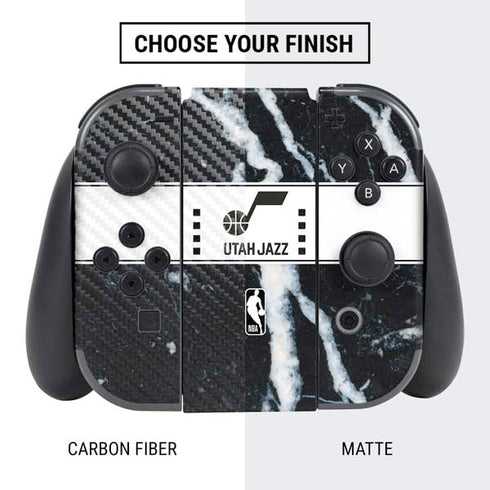 NBA Utah Jazz Marble Nintendo Switch Bundle Skin