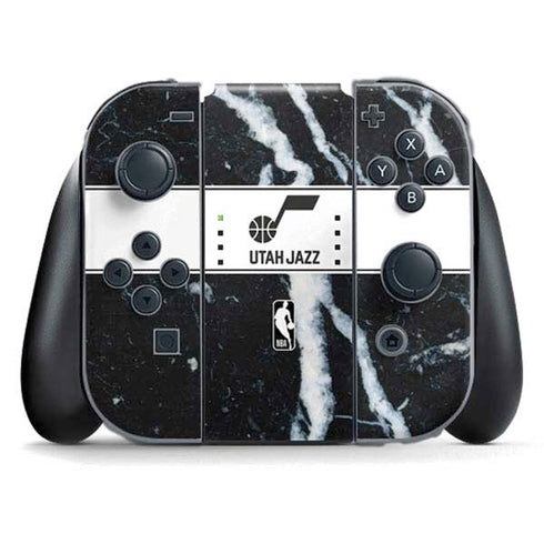 NBA Utah Jazz Marble Nintendo Skins