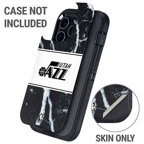 NBA Utah Jazz Marble Otterbox Defender iPhone Skin