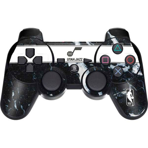 NBA Utah Jazz Marble PS3 Dual Shock wireless controller Skin