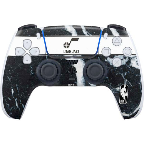 NBA Utah Jazz Marble PS5 Controller Skin