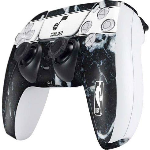 NBA Utah Jazz Marble PS5 Controller Skin