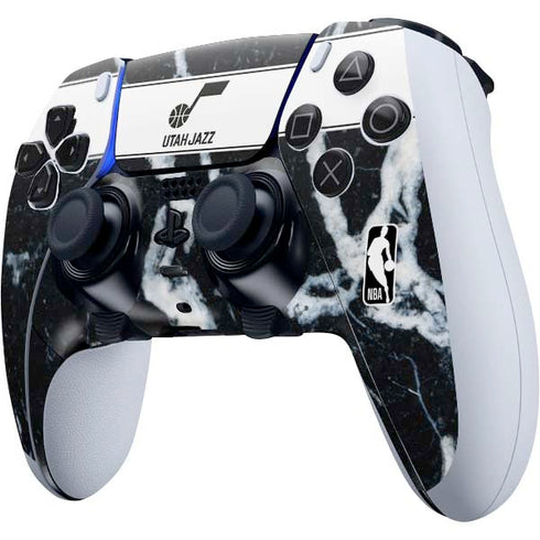 NBA Utah Jazz Marble PS5 DualSense Edge Pro Controller Skin