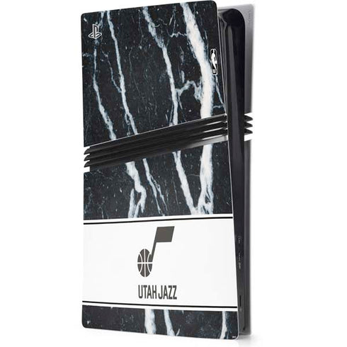 NBA Utah Jazz Marble PS5 Pro Console Skin