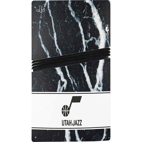 NBA Utah Jazz Marble PS5 Pro Console Skin