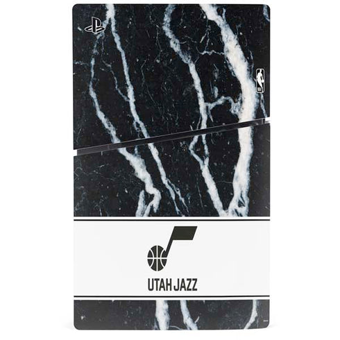 NBA Utah Jazz Marble PS5 Slim Digital Edition Console Skin