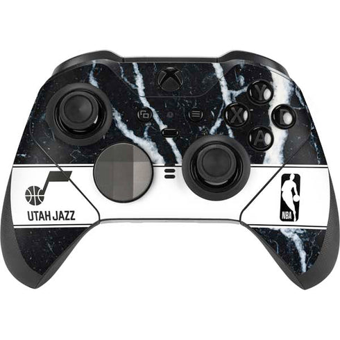 NBA Utah Jazz Marble Xbox Elite Wireless Controller Series 2 Skin