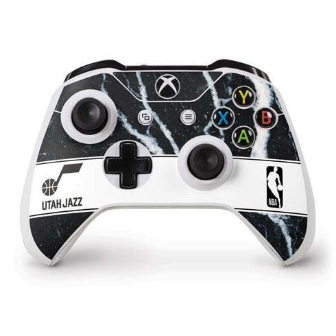 NBA Utah Jazz Marble Xbox One S Controller Skin