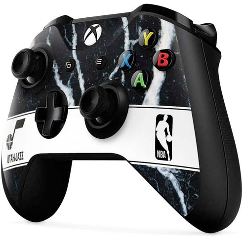 NBA Utah Jazz Marble Xbox One X Controller Skin