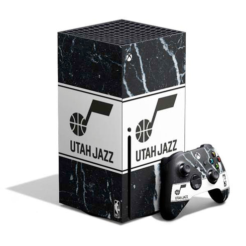 NBA Utah Jazz Marble Xbox Series X Skins