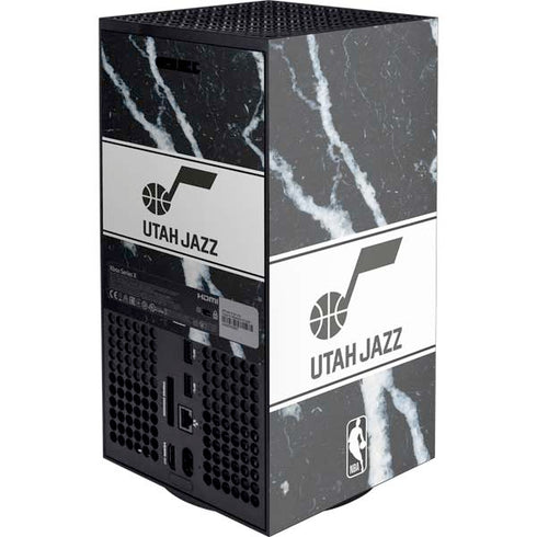 NBA Utah Jazz Marble XBox Series X Digital Edition Console Skin