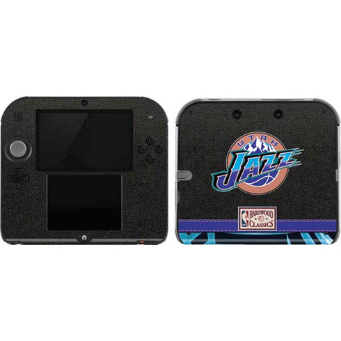 NBA Utah Jazz Retro Palms Nintendo Skins