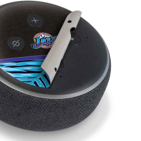 NBA Utah Jazz Retro Palms Amazon Echo Dot Skin
