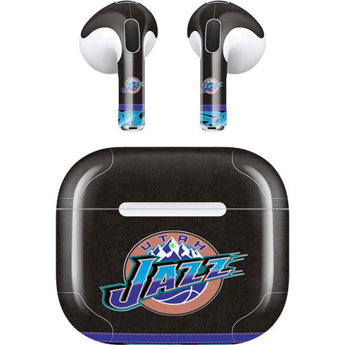 NBA Utah Jazz Retro Palms Apple AirPods (3rd Gen 2021) Skin