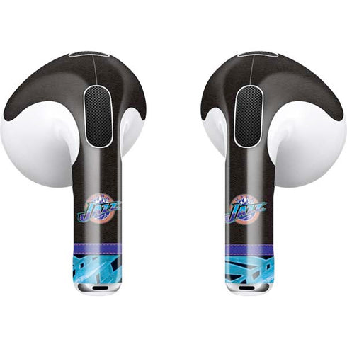 NBA Utah Jazz Retro Palms Apple AirPods (3rd Gen 2021) Skin