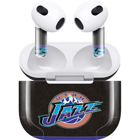 NBA Utah Jazz Retro Palms Apple AirPods (3rd Gen 2021) Skin