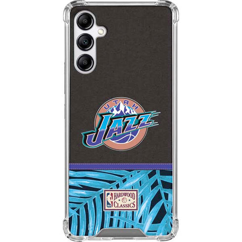 NBA Utah Jazz Retro Palms Gabb Phone 4 Clear Case