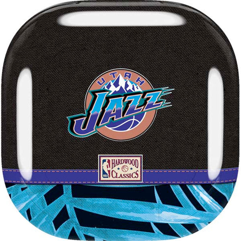 NBA Utah Jazz Retro Palms Galaxy Buds Live Skin
