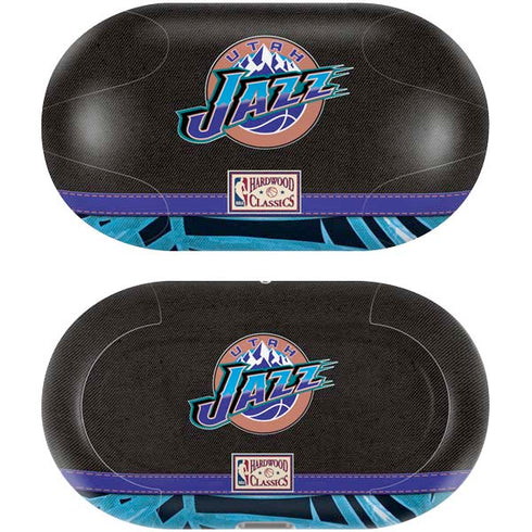 NBA Utah Jazz Retro Palms Galaxy Buds Plus Skin