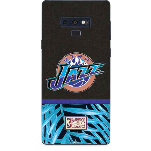 NBA Utah Jazz Retro Palms Galaxy Note 9 Skin