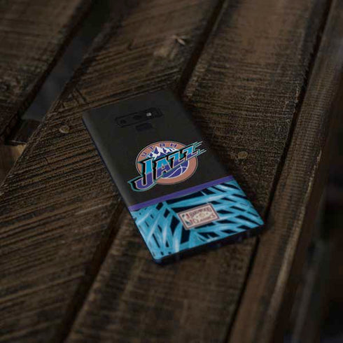 NBA Utah Jazz Retro Palms Galaxy Note 9 Skin