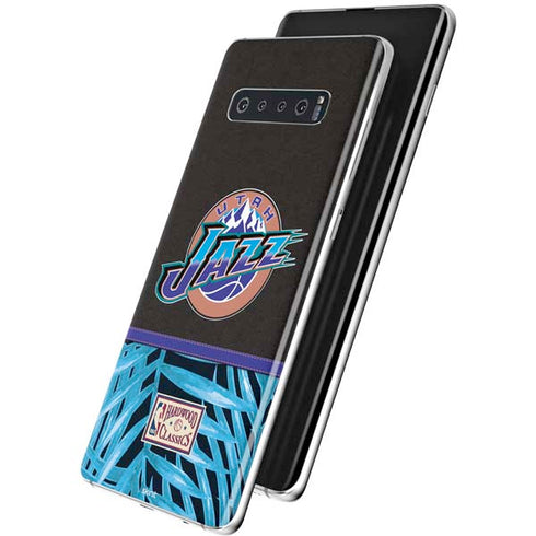 NBA Utah Jazz Retro Palms Galaxy S10 Skin