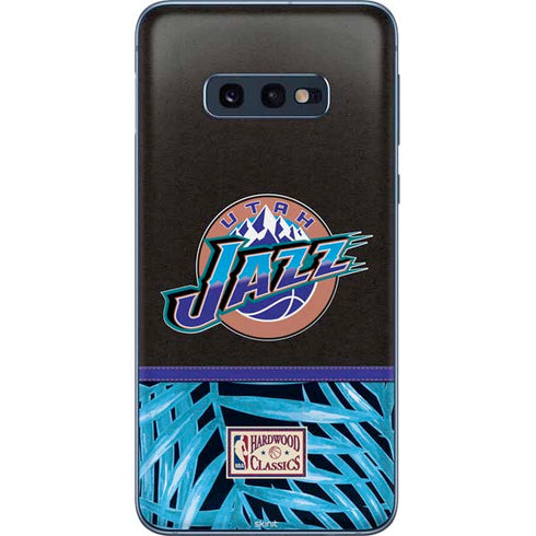NBA Utah Jazz Retro Palms Galaxy S10e Skin