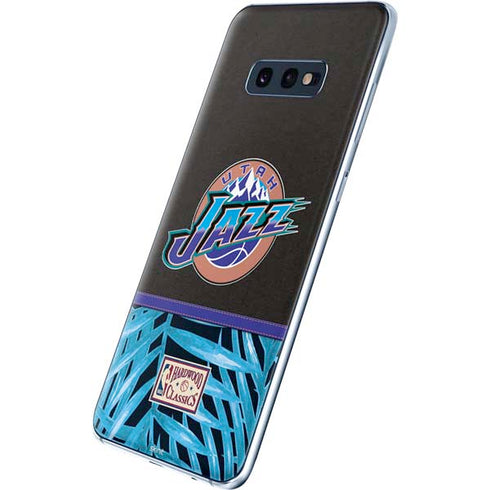 NBA Utah Jazz Retro Palms Galaxy S10e Skin