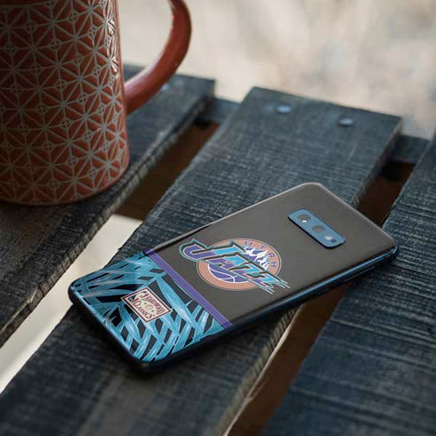 NBA Utah Jazz Retro Palms Galaxy S10e Skin