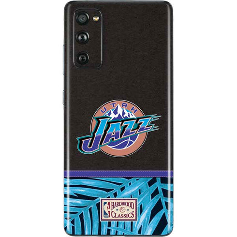 NBA Utah Jazz Retro Palms Galaxy S20 Fan Edition Skin