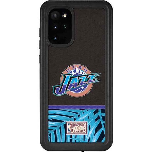 NBA Utah Jazz Retro Palms Galaxy S20 Plus Waterproof Case