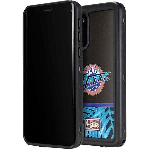 NBA Utah Jazz Retro Palms Galaxy S20 Plus Waterproof Case