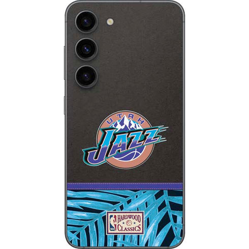 NBA Utah Jazz Retro Palms Galaxy S23 Skin