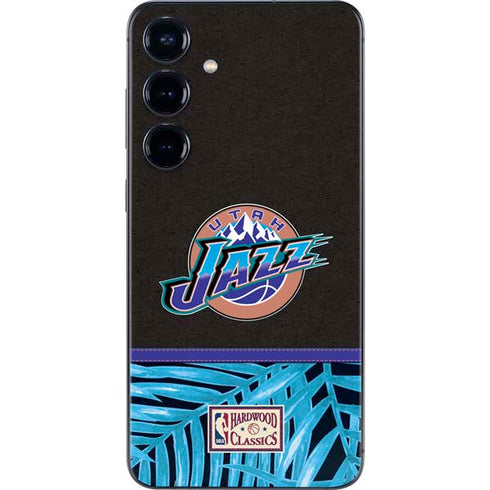 NBA Utah Jazz Retro Palms Galaxy S25 Plus Skin