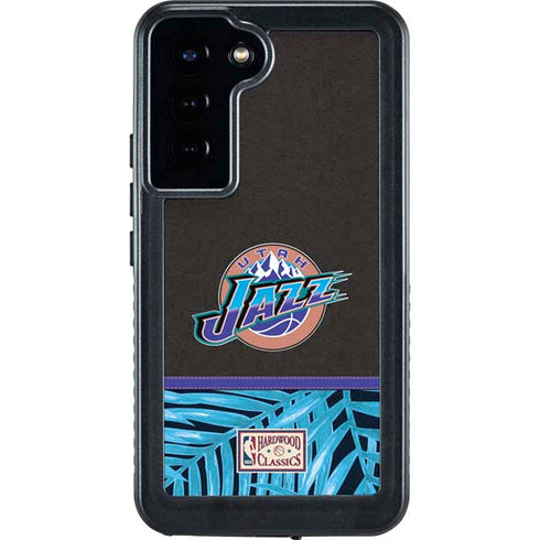 NBA Utah Jazz Retro Palms Galaxy S24 Plus Waterproof Case