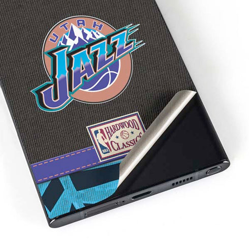NBA Utah Jazz Retro Palms Galaxy S25 Ultra Skin