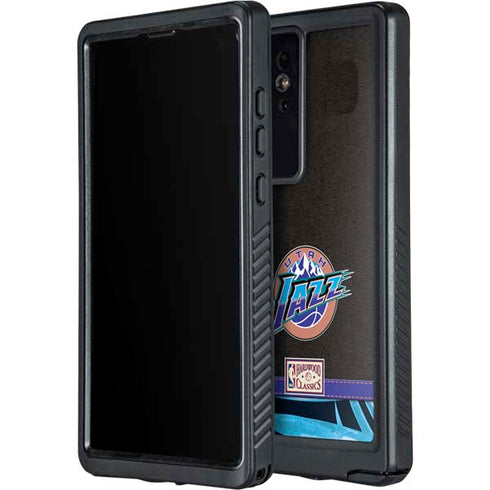 NBA Utah Jazz Retro Palms Galaxy S24 Ultra Waterproof Case