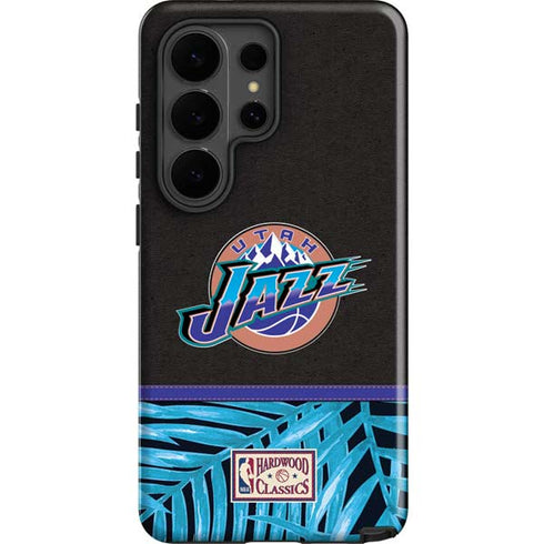 NBA Utah Jazz Retro Palms Galaxy S26 Ultra Impact Case