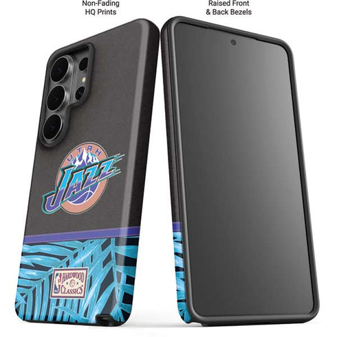 NBA Utah Jazz Retro Palms Galaxy S26 Ultra Impact Case