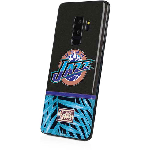 NBA Utah Jazz Retro Palms Galaxy S9 Plus Skin