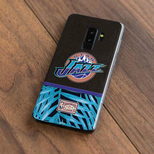 NBA Utah Jazz Retro Palms Galaxy S9 Plus Skin