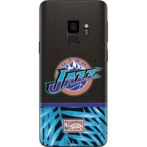 NBA Utah Jazz Retro Palms Galaxy S9 Skin