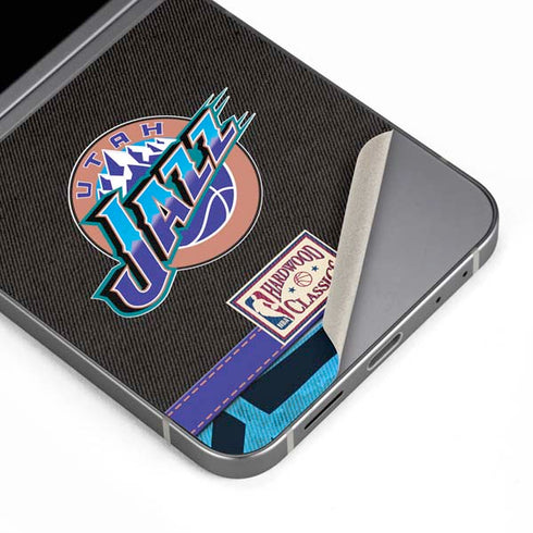 NBA Utah Jazz Retro Palms Galaxy Z Flip6 Skin