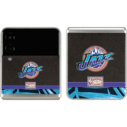 NBA Utah Jazz Retro Palms Galaxy Z Flip3 5G Skin
