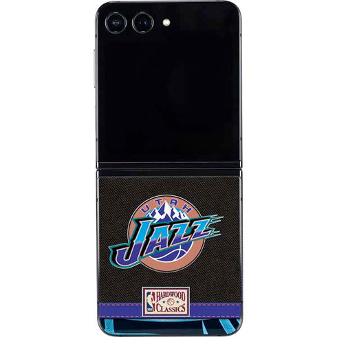 NBA Utah Jazz Retro Palms Galaxy Z Flip5 5G Skin