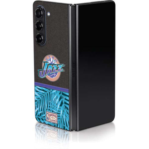 NBA Utah Jazz Retro Palms Galaxy Z Fold5 5G Skin
